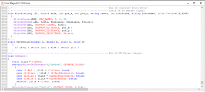 Forex Mega-LLC V5.02 MT4 Source Code