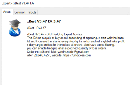 xBest v3.47 MT4 EA Free download