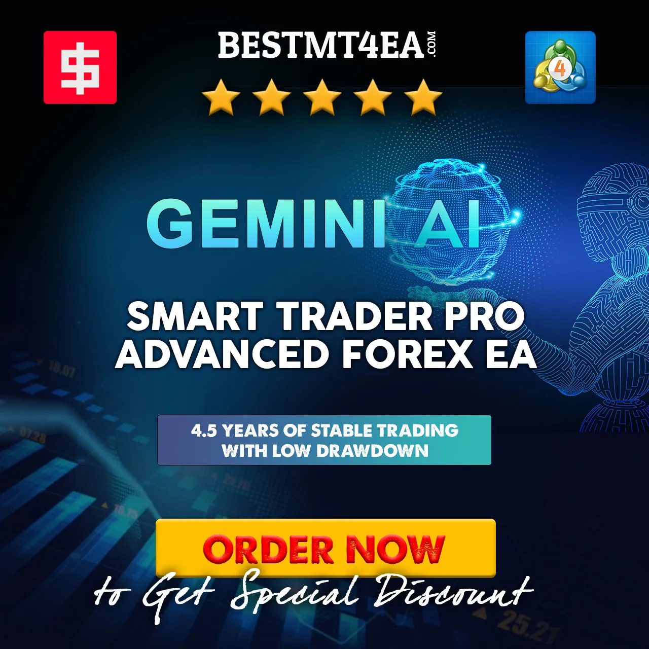 GEMINI AI SMART TRADER PRO EA V2
