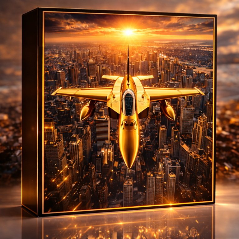AI Golden Jet Fighter